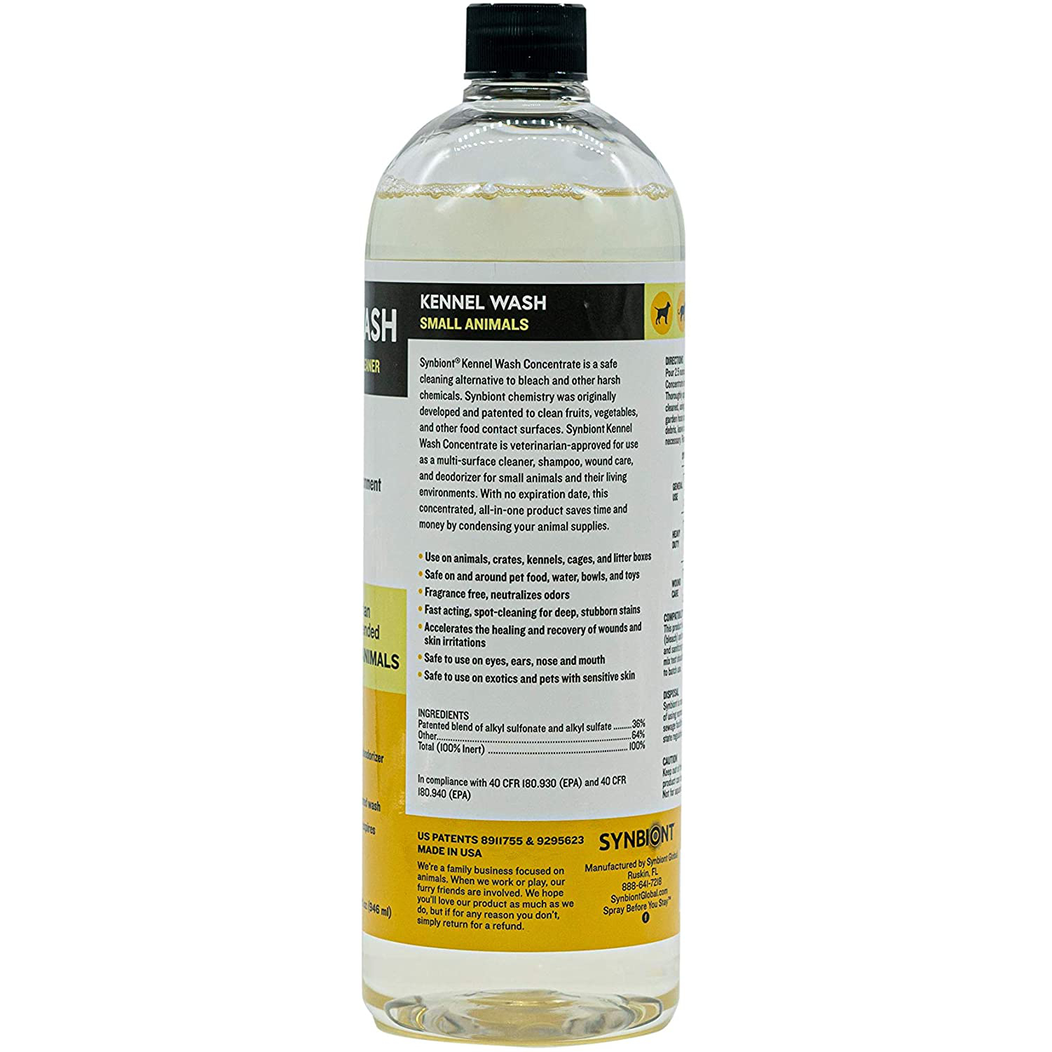 Synbiont Kennel Wash 32 oz Concentrate